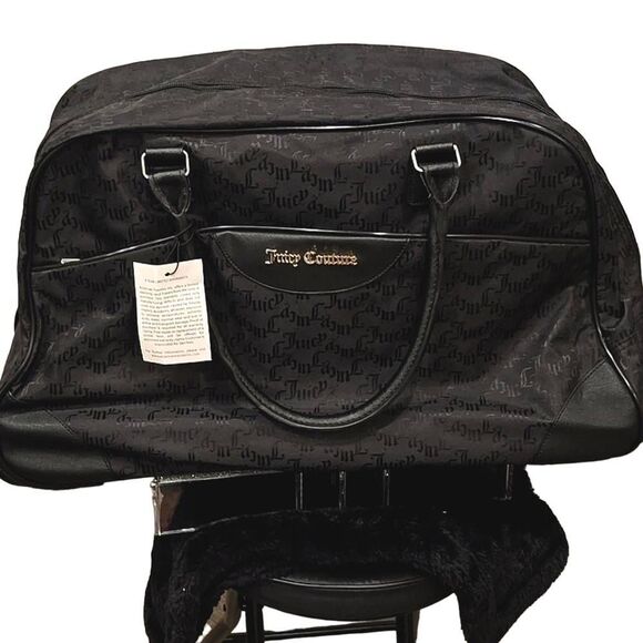Juicy Couture Signature Juicy Logo Rolling Duffel Bag - Picture 11 of 11
